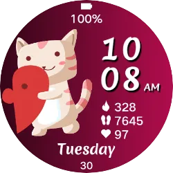 Love cats for her