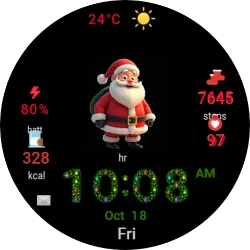Dancing Santa