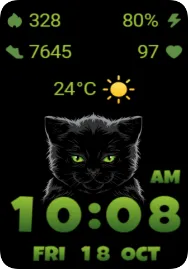 Halloween Black Cat