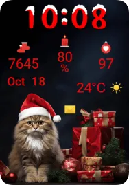 Santa Cat