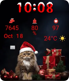 Santa Cat