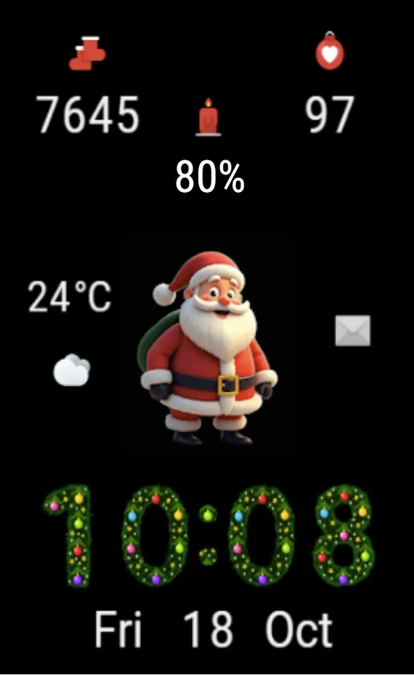 Dancing Santa