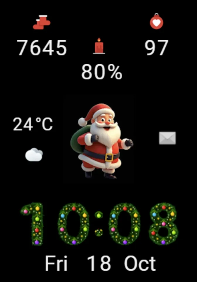 Dancing Santa