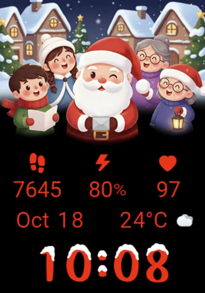 Santa Carolers