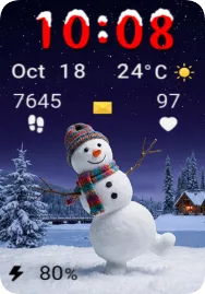 Dancing Snowman SWF