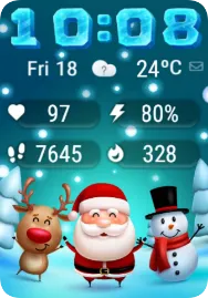 Santa and Friends